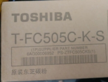 【原装正品】东芝碳粉盒   T-FC505C-K-S (125克)