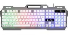 爆款 力镁 金属面版 七彩发光  键盘 K25